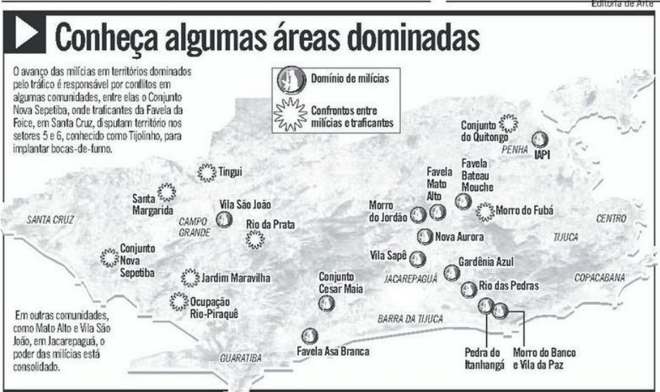 Reportagens aprofundadas apresentam ação das milicias no RJ